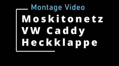 Insektenschutzgitter Moskitonetz VW Caddy Heckklappe