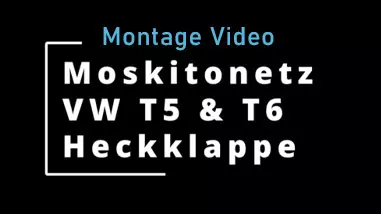 Komplettset VW Bus T5 Magnet Moskitonetz / Insektenschutz Heckklappe &  Schiebetüre, schwarz - Moskitonetz - Shop